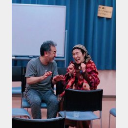 4月に上演予定だった舞台の稽古風景（提供写真）