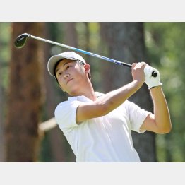 星野がZOZO選手権でどれだけ戦えるのかけだし見もの（Ｃ）共同通信社