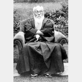 玄洋社の頭山満は「浪人会」の長老的大幹部だった（Ｃ）共同通信社