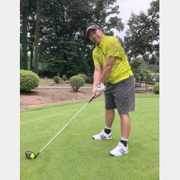 シャンク病で1年間ゴルフから遠ざかった時期も（提供写真）
