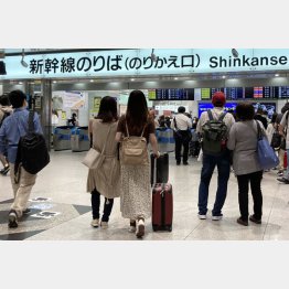 4連休の人出増の影響は…（Ｃ）日刊ゲンダイ