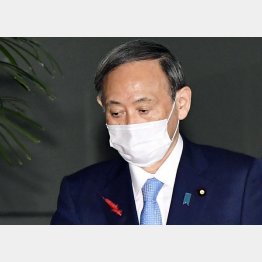 安倍政権のやり方に異論を唱えてきた学者を排除（菅首相）／（Ｃ）共同通信社