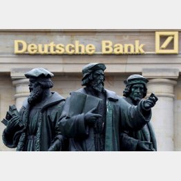 ドイツ銀行は大揺れ（Ｃ）ロイター