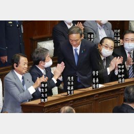首相に指名されてもいまだに所信表明演説はなし（Ｃ）日刊ゲンダイ