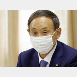 とにかく口下手（菅首相）（Ｃ）日刊ゲンダイ