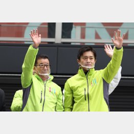 これは党利党略だけ（大阪の吉村府知事と松井市長）／（Ｃ）日刊ゲンダイ