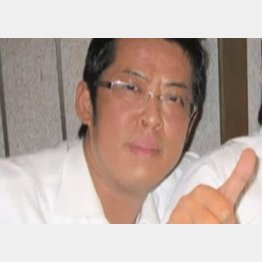 住宅販売会社のトップセールスマン時代（提供写真）