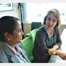 ハーバーツ高橋代表（右）／（Ｃ）日刊ゲンダイ