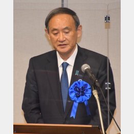 菅首相は「最重要」というが…（「全拉致被害者の即時一括帰国を求める国民大集会」で）／（Ｃ）日刊ゲンダイ