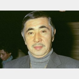 映画化のアイデアを持っていた俳優の若山富三郎氏（Ｃ）共同通信社