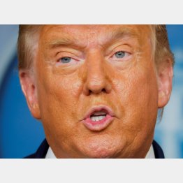 焦りを爆発させるトランプ米大統領（Ｃ）ロイター