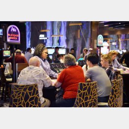 日本に上陸？（米ネバダ州ラスベガスのカジノ）／（Ｃ）共同通信社