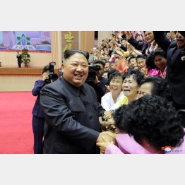 アベとスガに会う気なし（北朝鮮の金正恩朝鮮労働党委員長）／（朝鮮中央通信＝共同）