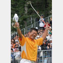 今年シニアデビューの篠崎プロ（Ｃ）共同通信社