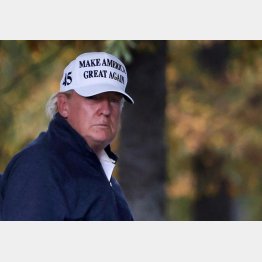 諦めモード？（トランプ米大統領）／（Ｃ）ロイター