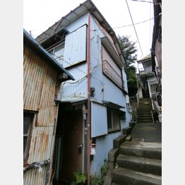 子安台の空き家（提供写真）