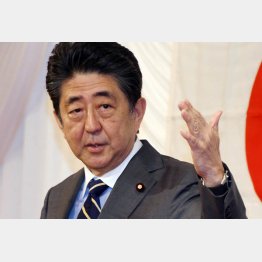 行動原理はトランプ米大統領と同じ（安倍前首相、11日）／（Ｃ）日刊ゲンダイ