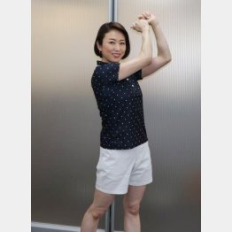 女子ツアーのプロアマ出場経験もある田中雅美さん（提供写真）