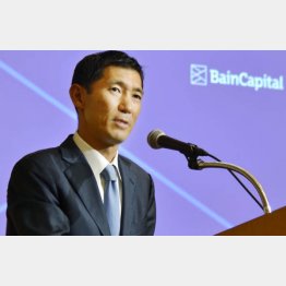 やり手といわれるベインキャピタルの杉本勇次日本代表（Ｃ）共同通信社