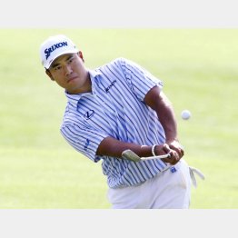 決勝2日間はパープレーと伸ばせなかった松山（Ｃ）共同通信社