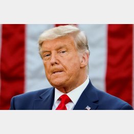 ジリ貧怒りのあまりご乱心？（トランプ米大統領）／（Ｃ）ロイター