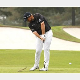 硬いグリーンにスピンで止める球が打てる（Ｃ）ロイター