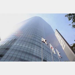 電通本社ビル（Ｃ）日刊ゲンダイ