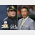ソフトバンクの工藤監督（左）とOBの小久保裕紀氏（Ｃ）日刊ゲンダイ