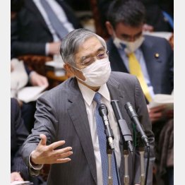 日銀の思惑は？（黒田総裁）／（Ｃ）日刊ゲンダイ