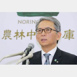 農林中金の奥和登理事長（Ｃ）共同通信社