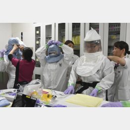 ますます医療体制は逼迫（Ｃ）共同通信社