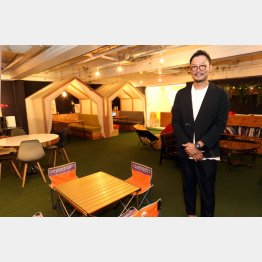 ３Backsの三浦尚記社長（Ｃ）日刊ゲンダイ