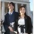 金子恵美（右）と宮崎謙介（Ｃ）日刊ゲンダイ