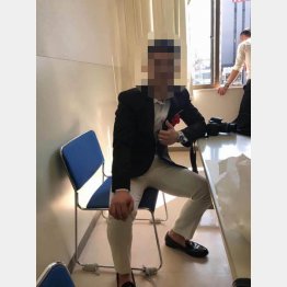 急性中毒で亡くなったとみられるグエン君（仮名）／（提供写真）