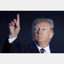 米大統領選は終わっていない？（トランプ米大統領）／（Ｃ）AP＝共同