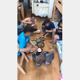 ダン君が暮らしていた留学生寮（撮影：出井康博）