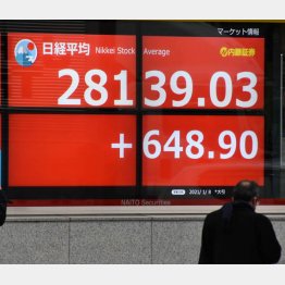 悪材料にも見向きせず（Ｃ）日刊ゲンダイ