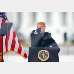 米大統領の権限は絶大だけに…（トランプ米大統領）／（Ｃ）ロイター