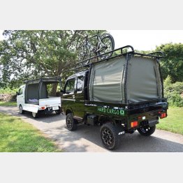 見た目もカッコいいカスタム軽トラ（提供写真）