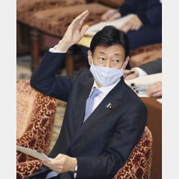 「カネを出したくない」が本音（西村康稔コロナ担当相）／（Ｃ）共同通信社