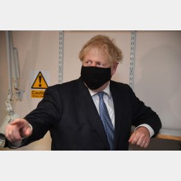 英政府を激怒させた？！（ボリス・ジョンソン英首相）／（Ｃ）ゲッティ＝共同