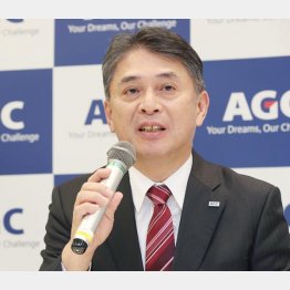 調整は難航した（AGCの平井良典社長）／（Ｃ）日刊工業新聞／共同通信イメージズ