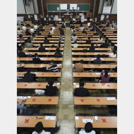 大学入学共通テストに臨む受験生（Ｃ）共同通信社