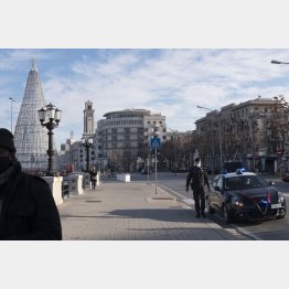 イタリア南部バーリ市の街（Ｃ）ロイター／Valeria Mongelli／Hans Lucas