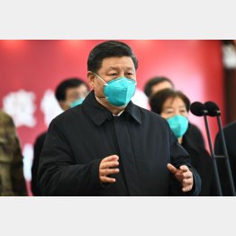 中国はコロナ制圧？（習近平国家主席＝新華社／共同通信イメージズ）