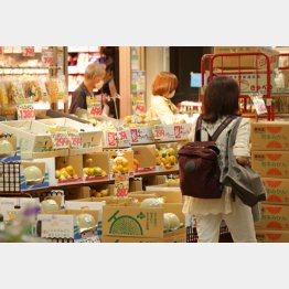 食料品は売れた（Ｃ）日刊ゲンダイ