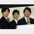 左から「新しい地図」の稲垣吾郎、草彅剛、香取慎吾（Ｃ）日刊ゲンダイ
