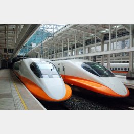 現在の台湾新幹線。今回入札対象は次世代（Ｃ）共同通信社