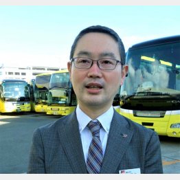 「はとバス」広報室課長の山本雄太さん（Ｃ）日刊ゲンダイ
