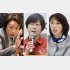 誰になるのか…（左から橋本五輪相、山口JOC理事、小谷JOC理事）／（Ｃ）共同通信社